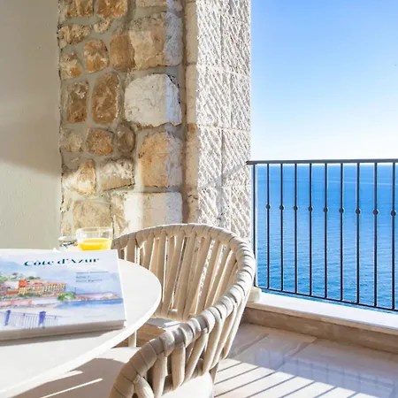 #22 Staywiz Us - Duplex Panoramic Sea View 2bdr, Ac, Swimpool, Parking, Petanque 尼斯