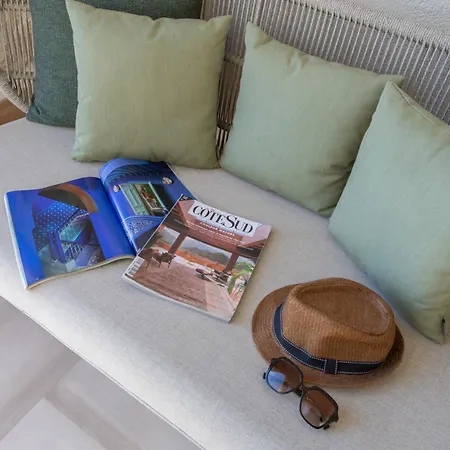 #22 Staywiz Us - Duplex Panoramic Sea View 2bdr, Ac, Swimpool, Parking, Petanque Daire Nice
