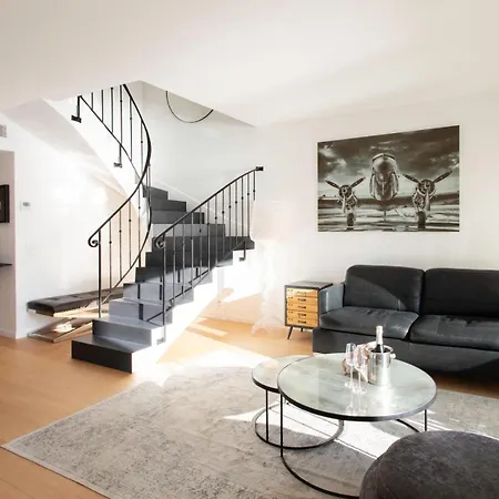 #22 Staywiz Us - Duplex Panoramic Sea View 2bdr, Ac, Swimpool, Parking, Petanque Daire