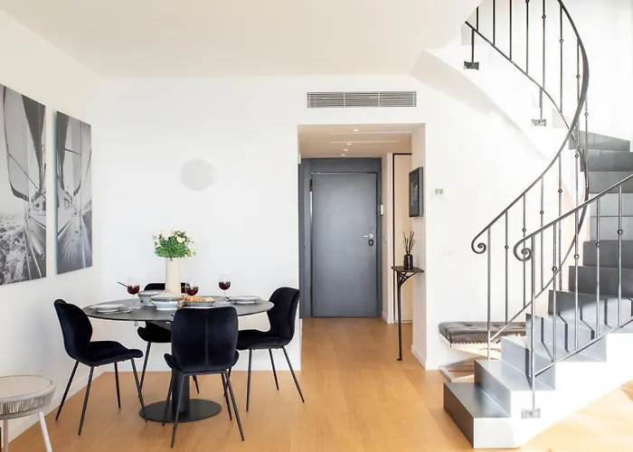 דירה Satywizus #22- Duplex Panoramic Sea View 2bdr, Ac, Swimpool, Parking, Petanque